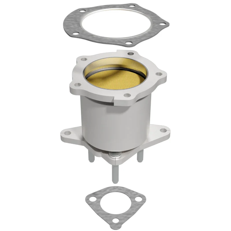 MagnaFlow Direct Fit Catalytic Converter 98 Mazda Protege Front