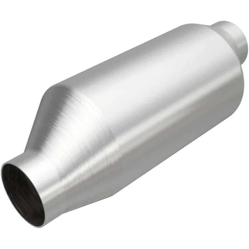 MagnaFlow 2in In/Out 4in Round Body 11.875in L Universal California Legal Catalytic Converter