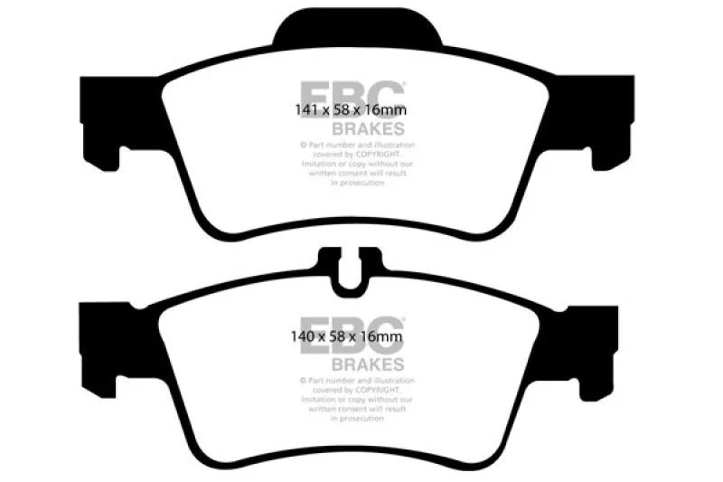 EBC - Rear Redstuff Pad PN DP31491C