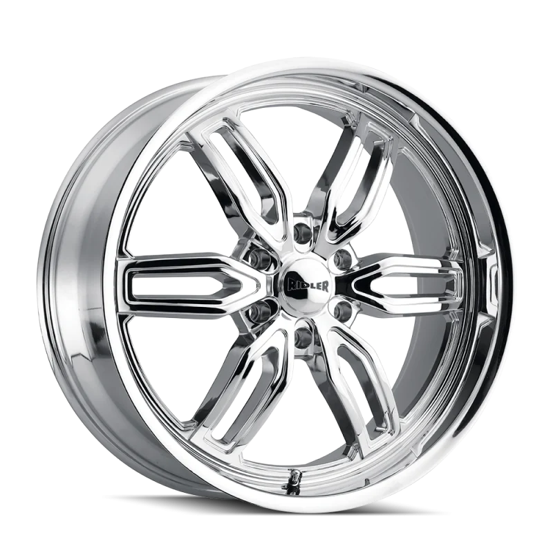 Ridler 609 20x9 / 6x139.7 BP / 30mm Offset / 106.1mm Hub Chrome Wheel