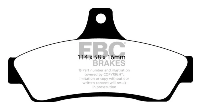EBC - Rear Redstuff Pad PN DP31711C