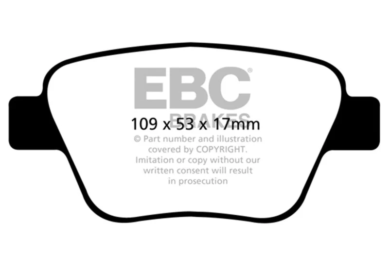 EBC - Rear Redstuff Pad PN DP32075C