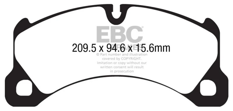 EBC - Front Yellowstuff Pad PN DP42162R