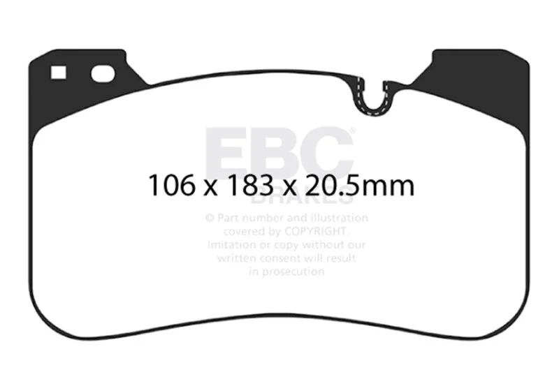 EBC - Front Bluestuff Pad PN DP52331NDX