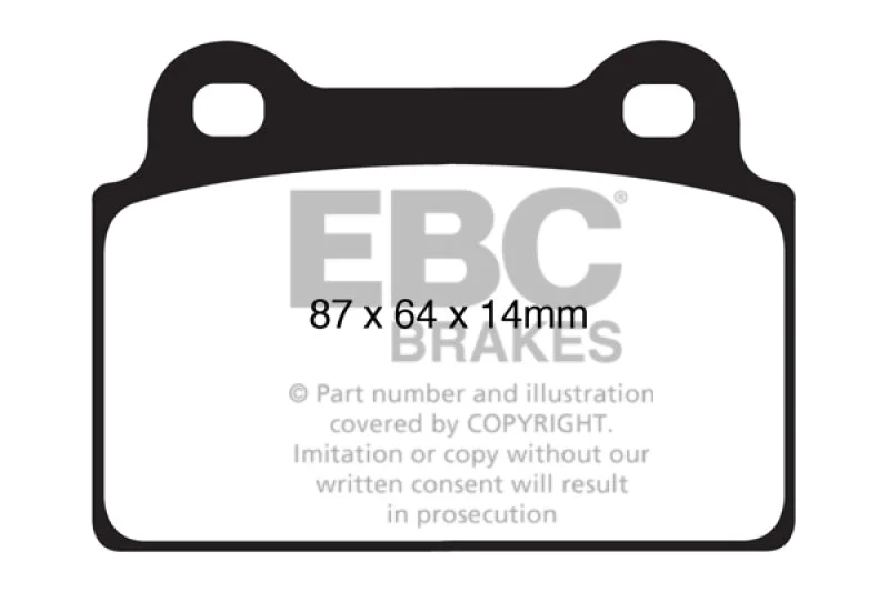 EBC - Rear Redstuff Pad PN DP31985C