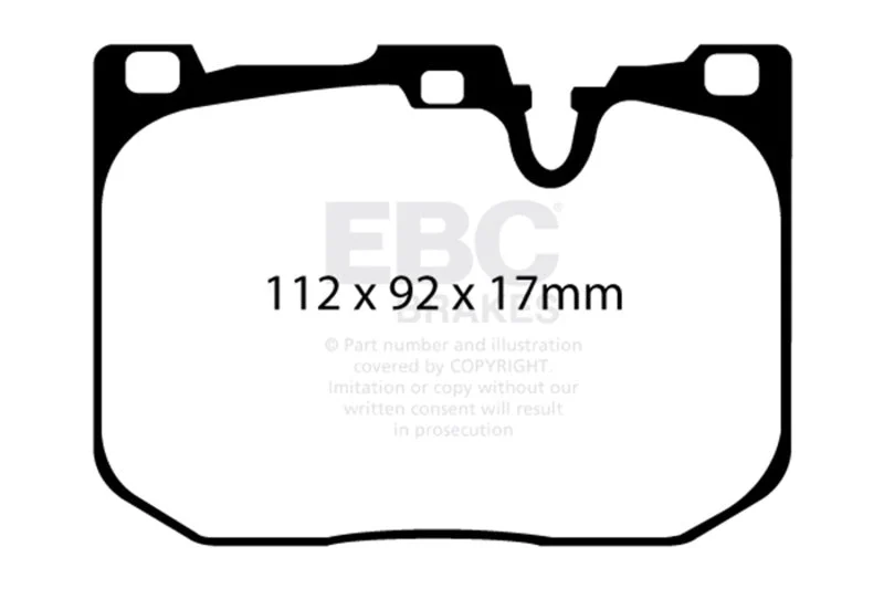 EBC - Front Greenstuff Pad PN DP22130