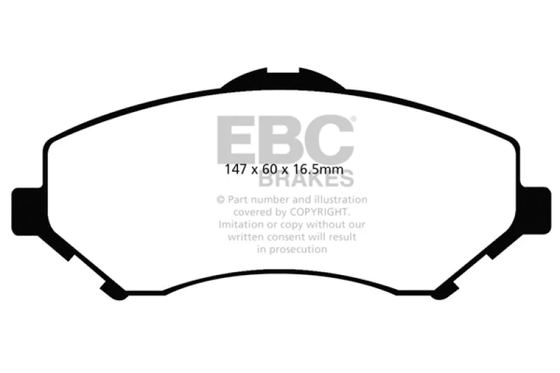 EBC - Front Greenstuff Pad PN DP61798