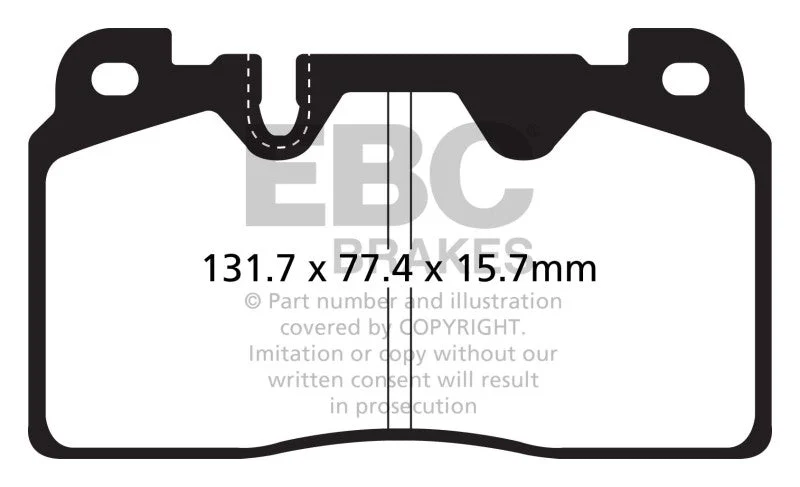 EBC - Front Greenstuff Pad PN DP22168