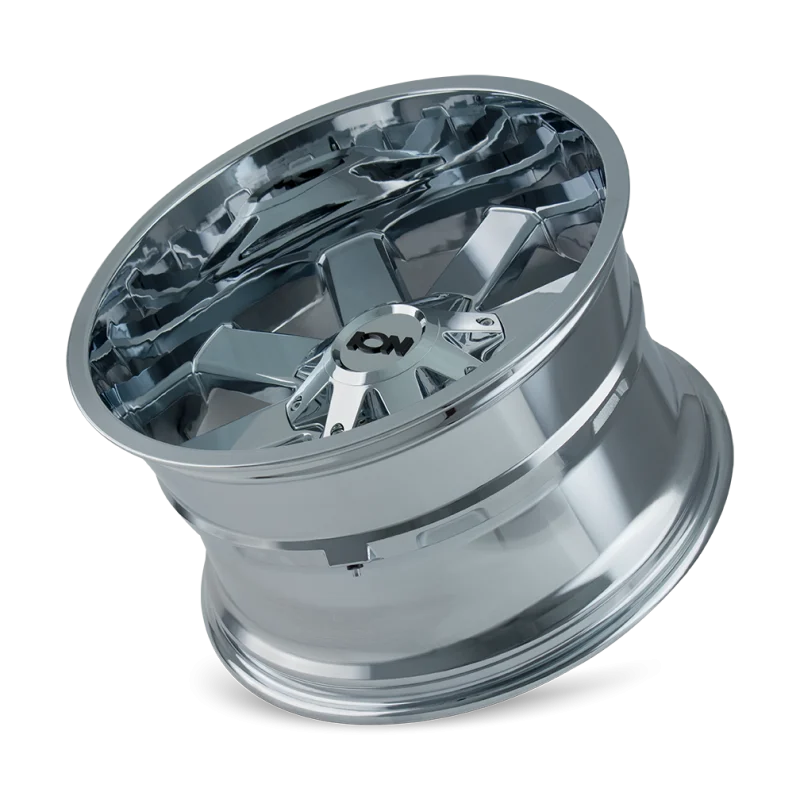 ION Type 141 20x12 / 6x135 BP / -44mm Offset / 106mm Hub Chrome Wheel