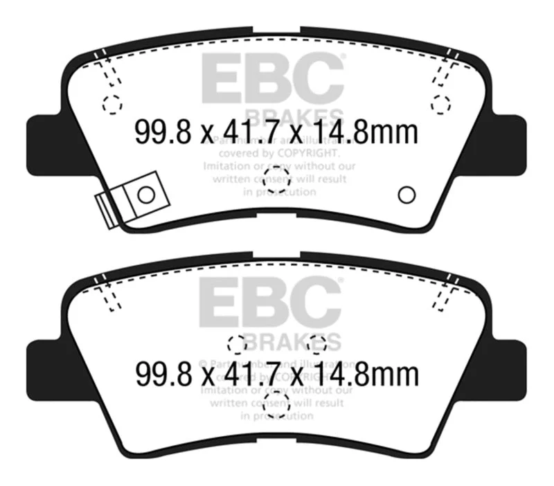 EBC - Rear Redstuff Pad PN DP32188C