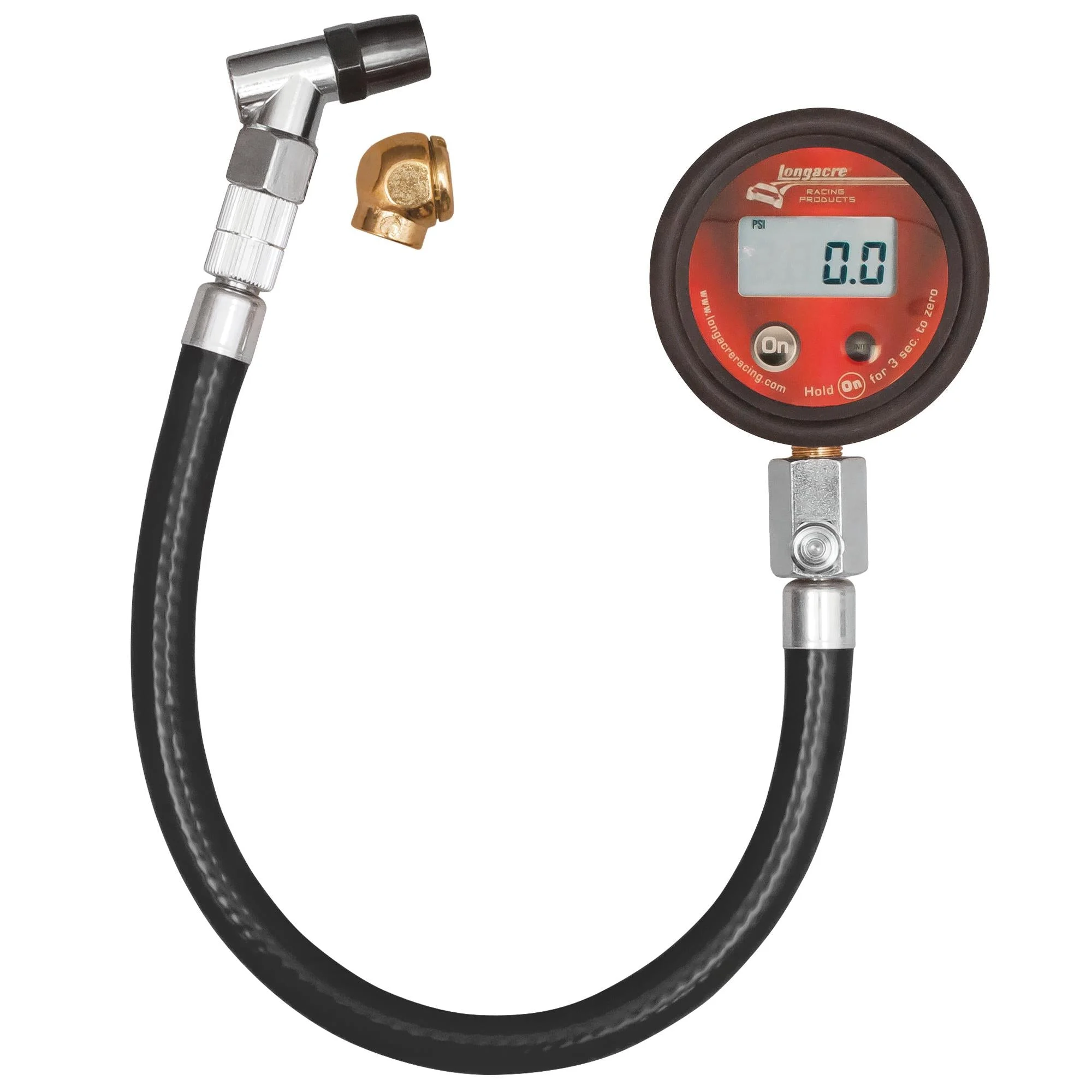 Longacre Basic Digital Tire Gauge (0-100 psi)