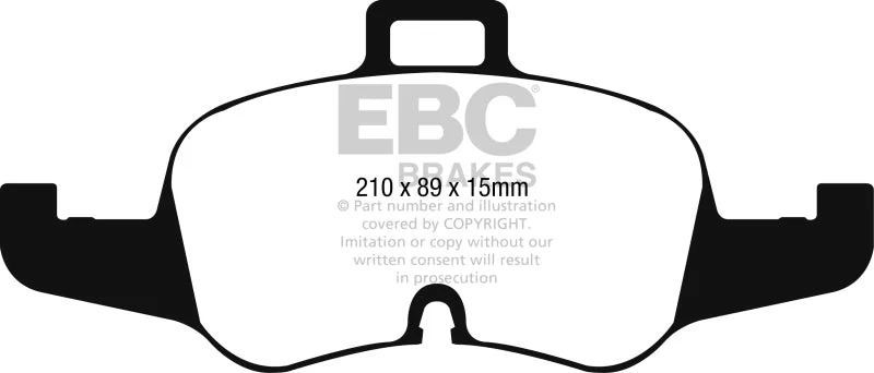 EBC - Front Yellowstuff Pad PN DP42256R