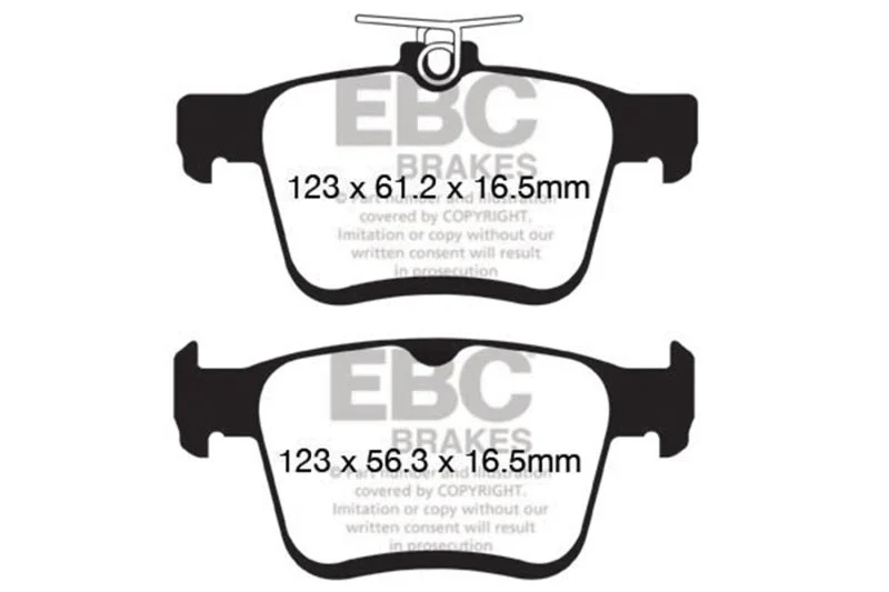 EBC - Rear Bluestuff Pad PN DP52153NDX