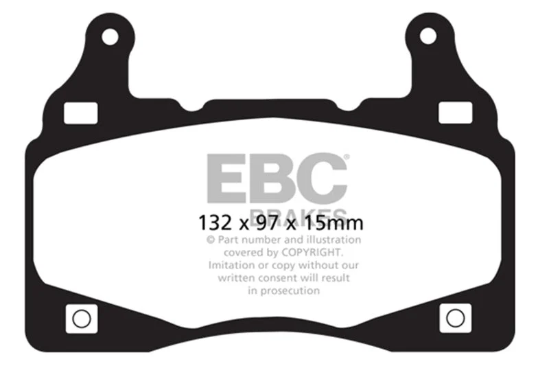 EBC - Front Yellowstuff Pad PN DP41895R