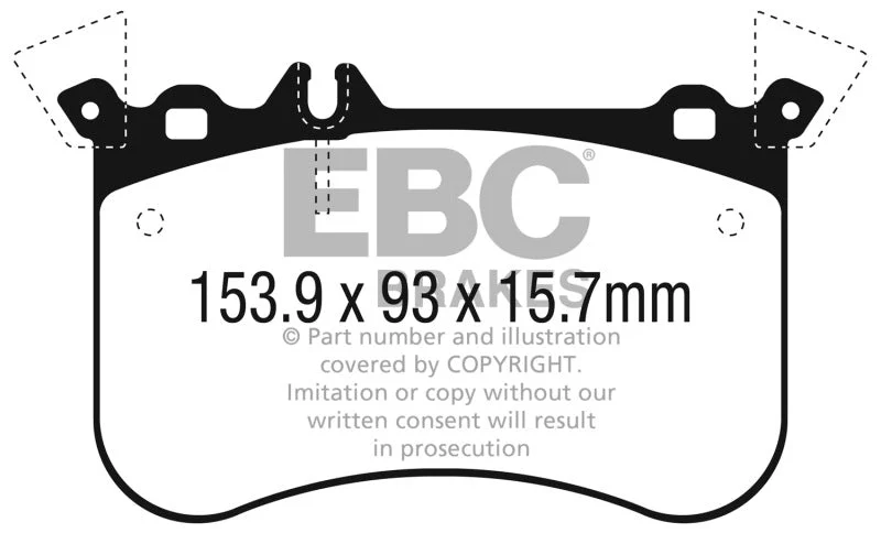 EBC - Front Yellowstuff Pad PN DP42311R