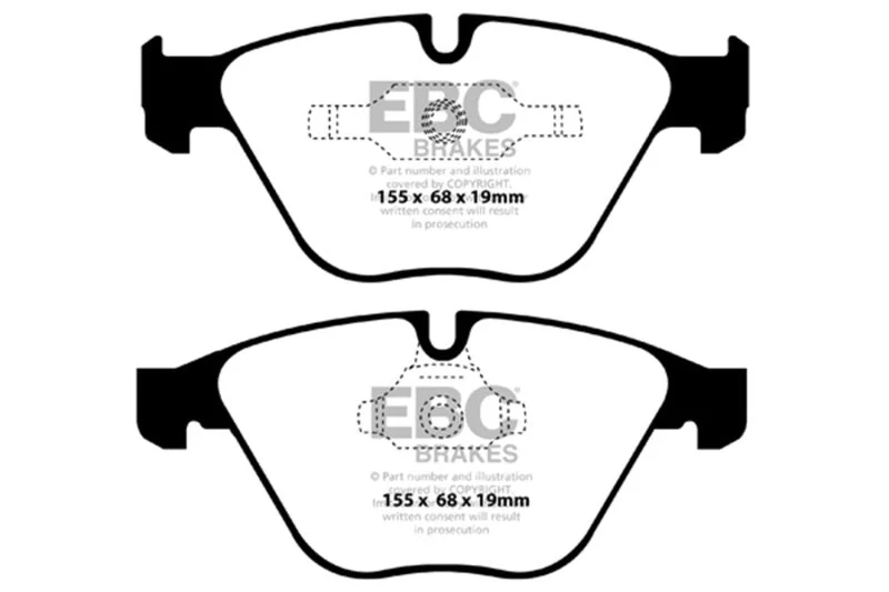 EBC - Front Bluestuff Pad PN DP52006NDX
