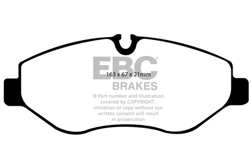 EBC - Front Greenstuff Pad PN DP61926