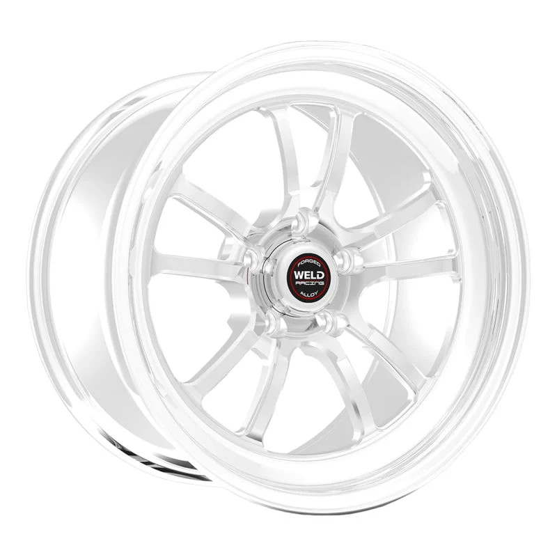 Weld S70 18x8 / 5x120mm BP / 5.1in. BS Polished Wheel (High Pad) - Non-Beadlock