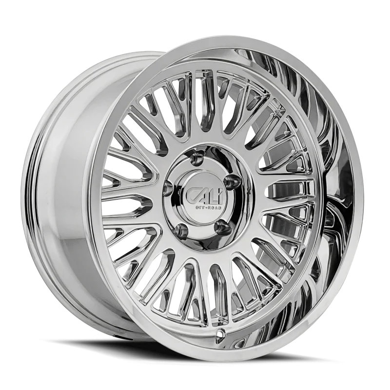 Cali Off-Road 9116 Vertex 20x10 / 6x135 BP / -25mm Offset / 87.1mm Hub Chrome Wheel