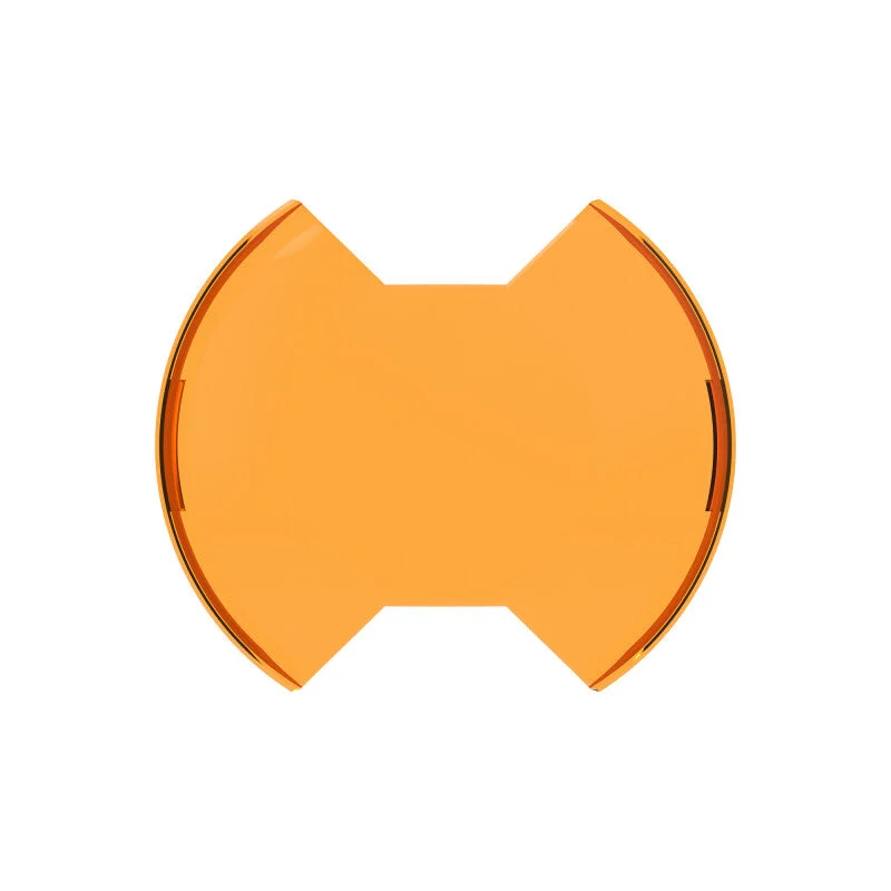 KC HiLiTES SlimLite 8in. LED Light Shield (Shield Only) - Amber