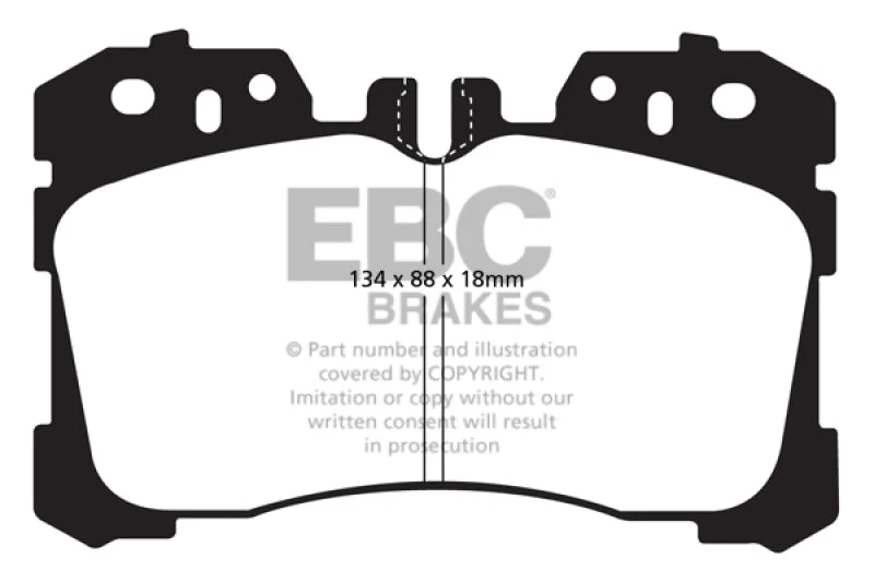 EBC - Front Redstuff Pad PN DP31811C