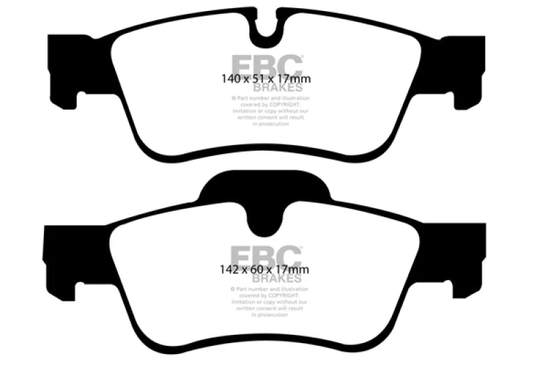 EBC - Rear Redstuff Pad PN DP31593C