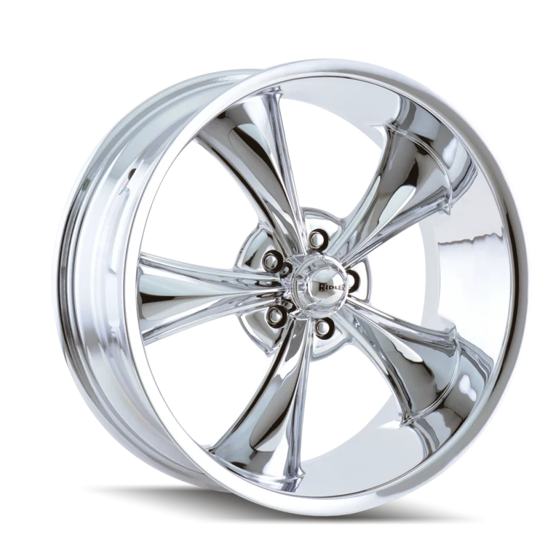 Ridler 695 20x8.5 / 5x114.3 BP / 0mm Offset / 83.82mm Hub Chrome Wheel