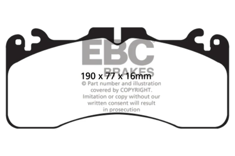 EBC - Front Redstuff Pad PN DP31867C