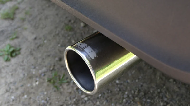 Corsa 2018-2025 Jeep Wrangler JL 2.5in Dual Rear Exit Polished Tips Touring Axle-Back Exhaust