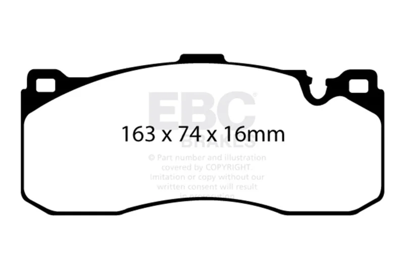 EBC - Front Bluestuff Pad PN DP51995NDX