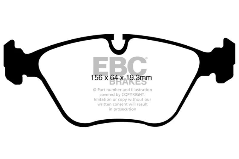 EBC - Front Redstuff Pad PN DP31994C