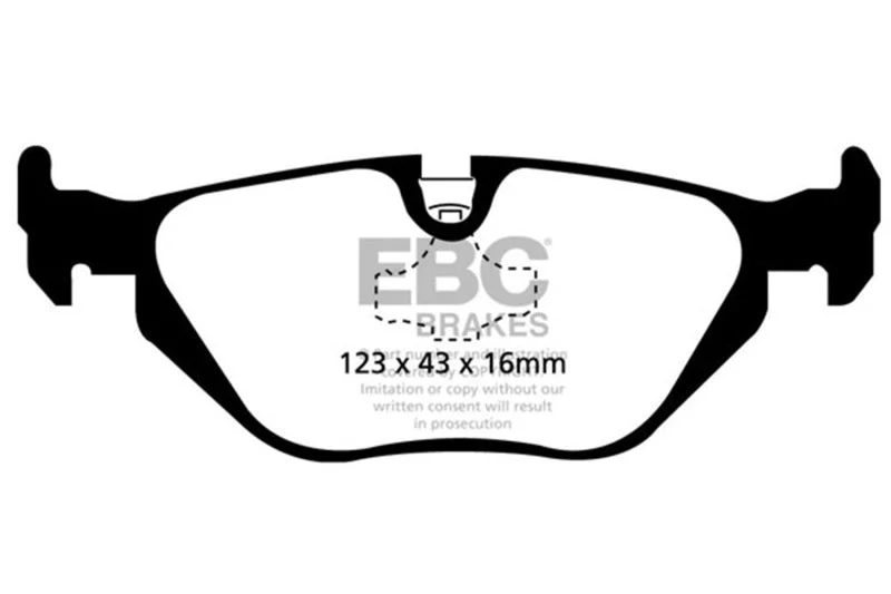 EBC - Rear Redstuff Pad PN DP31079C