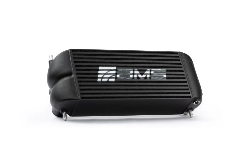 AMS Performance 2015+ Ford F-150 & Raptor 2.7L/3.5L EcoBoost Stock Loc. Intercooler (Black w/ Logo)