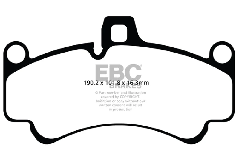 EBC - Front Yellowstuff Pad PN DP41516R