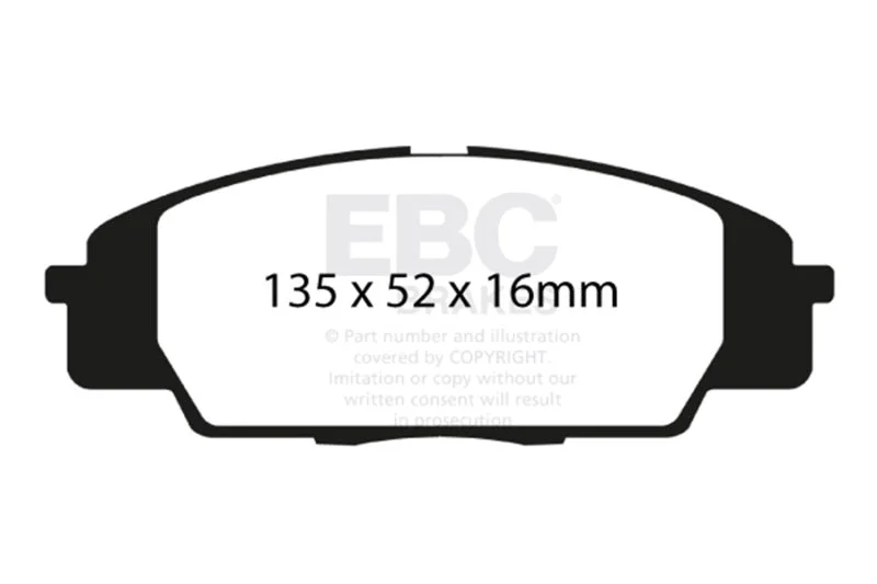 EBC - Front Redstuff Pad PN DP31254C