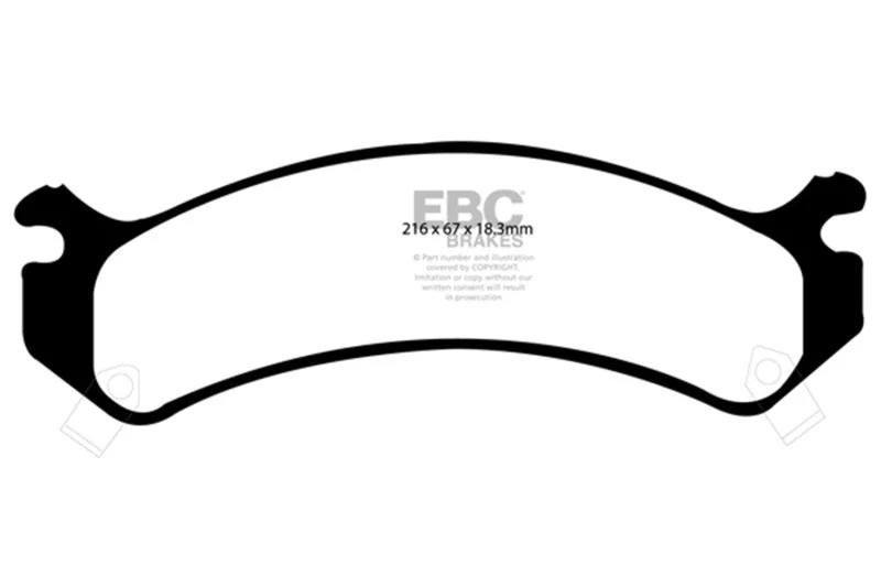 EBC - Front Greenstuff Pad PN DP61305