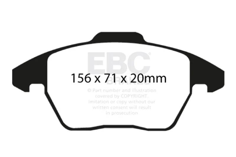 EBC - Front Redstuff Pad PN DP31517C