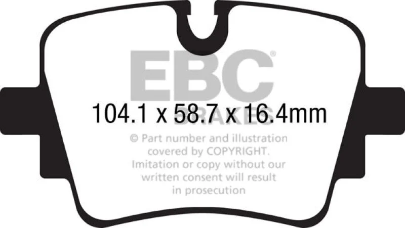 EBC - Rear Redstuff Pad PN DP32190C