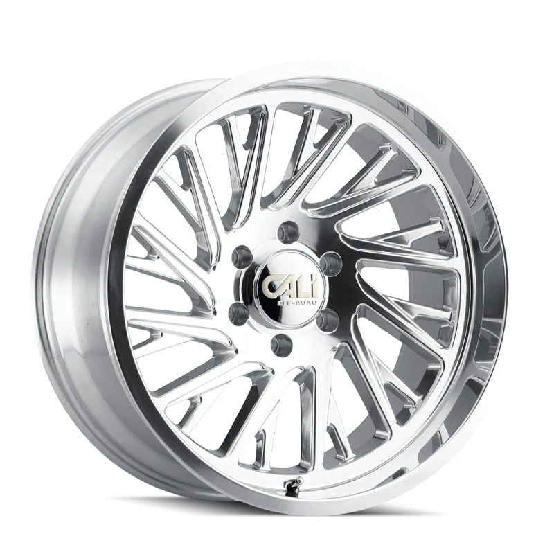 Cali Off-Road 9114 Purge 20x10 / 6x135 BP / -25mm Offset / 87.1mm Hub Polished Wheel