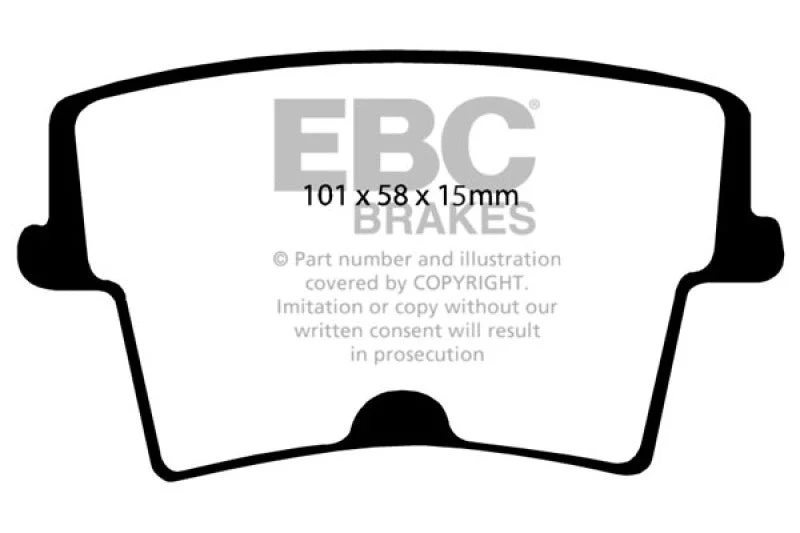 EBC - Rear Redstuff Pad PN DP31722/2C
