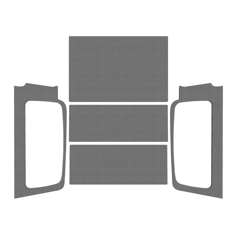 DEI 04-06 Jeep Wrangler LJ Unlimited Headliner Complete Kit - Gray