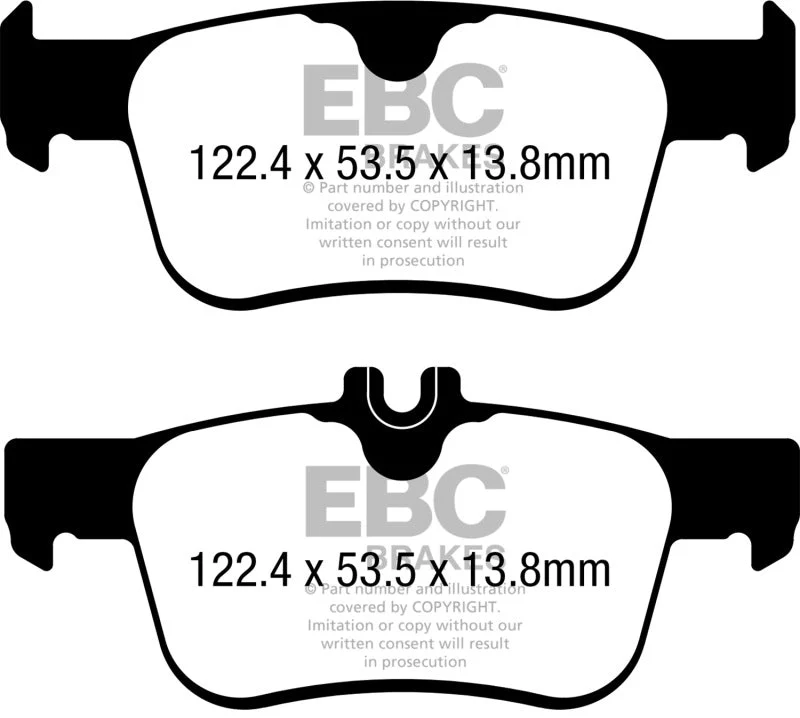 EBC - Rear Redstuff Pad PN DP32402C