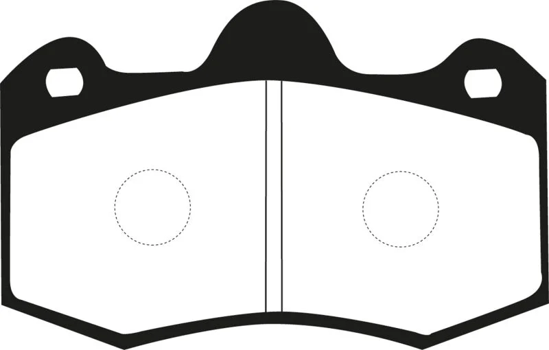 EBC - Rear Bluestuff Pad PN DP5036NDX
