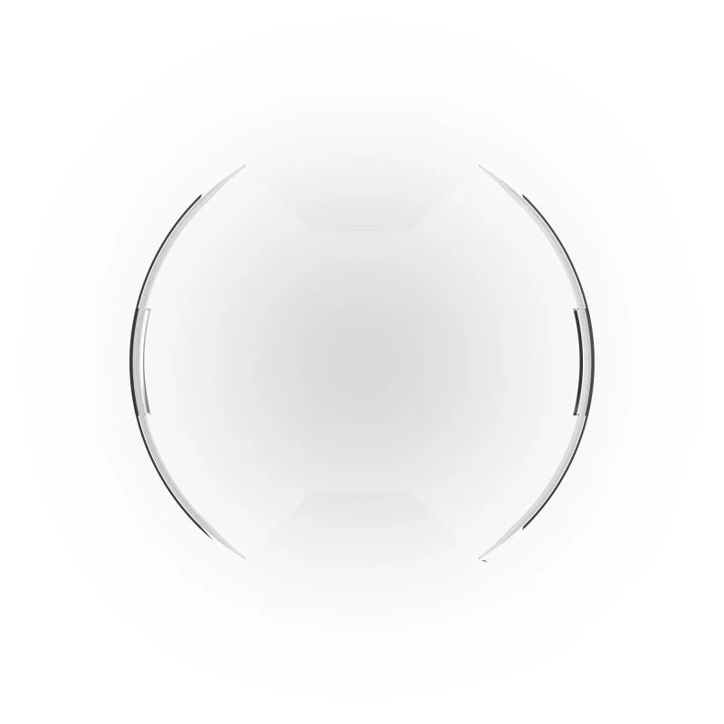 KC HiLiTES SlimLite 8in. LED Light Shield (Shield Only) - Clear