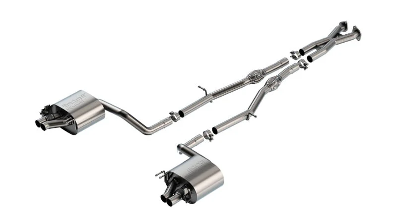 Borla Genesis G70 S-Type Cat Back Exhaust - No Tips