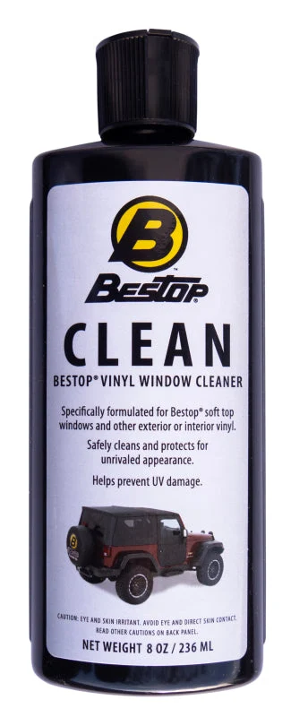 Bestop One 8-Oz. Bottle Bestop Vinyl Window Cleaner (Boxed)
