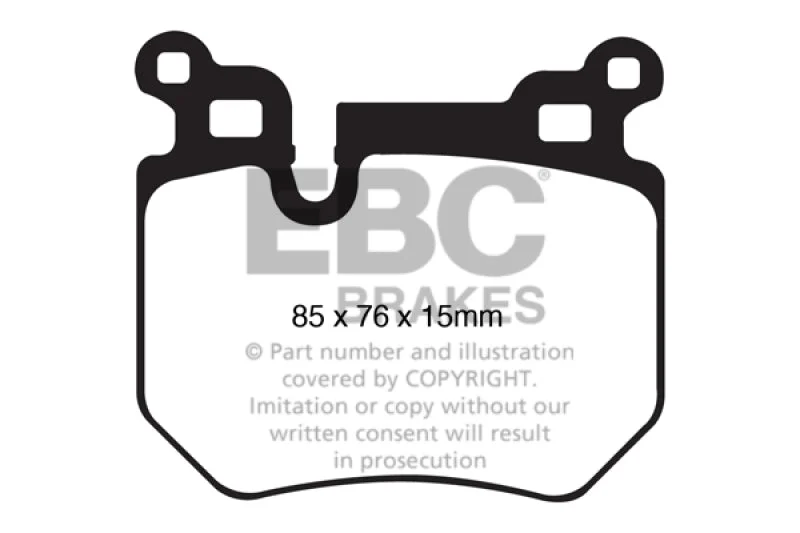EBC - Rear Redstuff Pad PN DP31996C