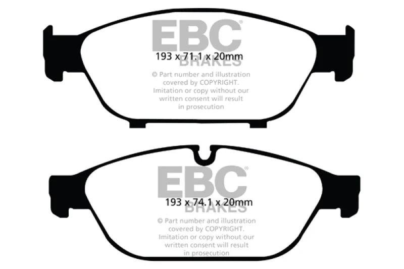 EBC - Front Greenstuff Pad PN DP22086