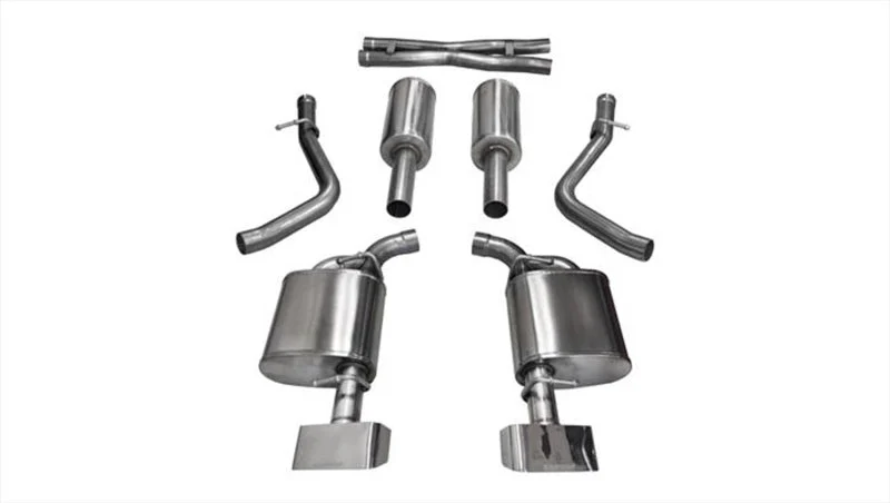 Corsa 2015-2016 Dodge Challenger 5.7L V8  Polished Xtreme Cat-Back