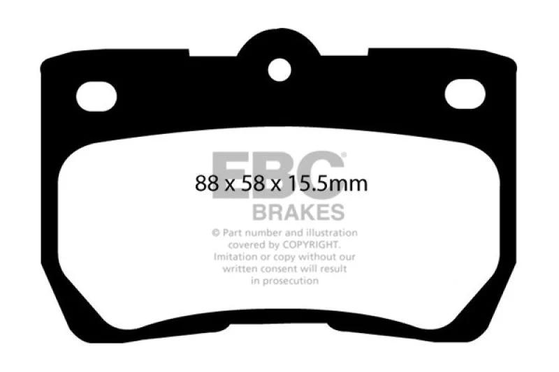 EBC - Rear Redstuff Pad PN DP31586C